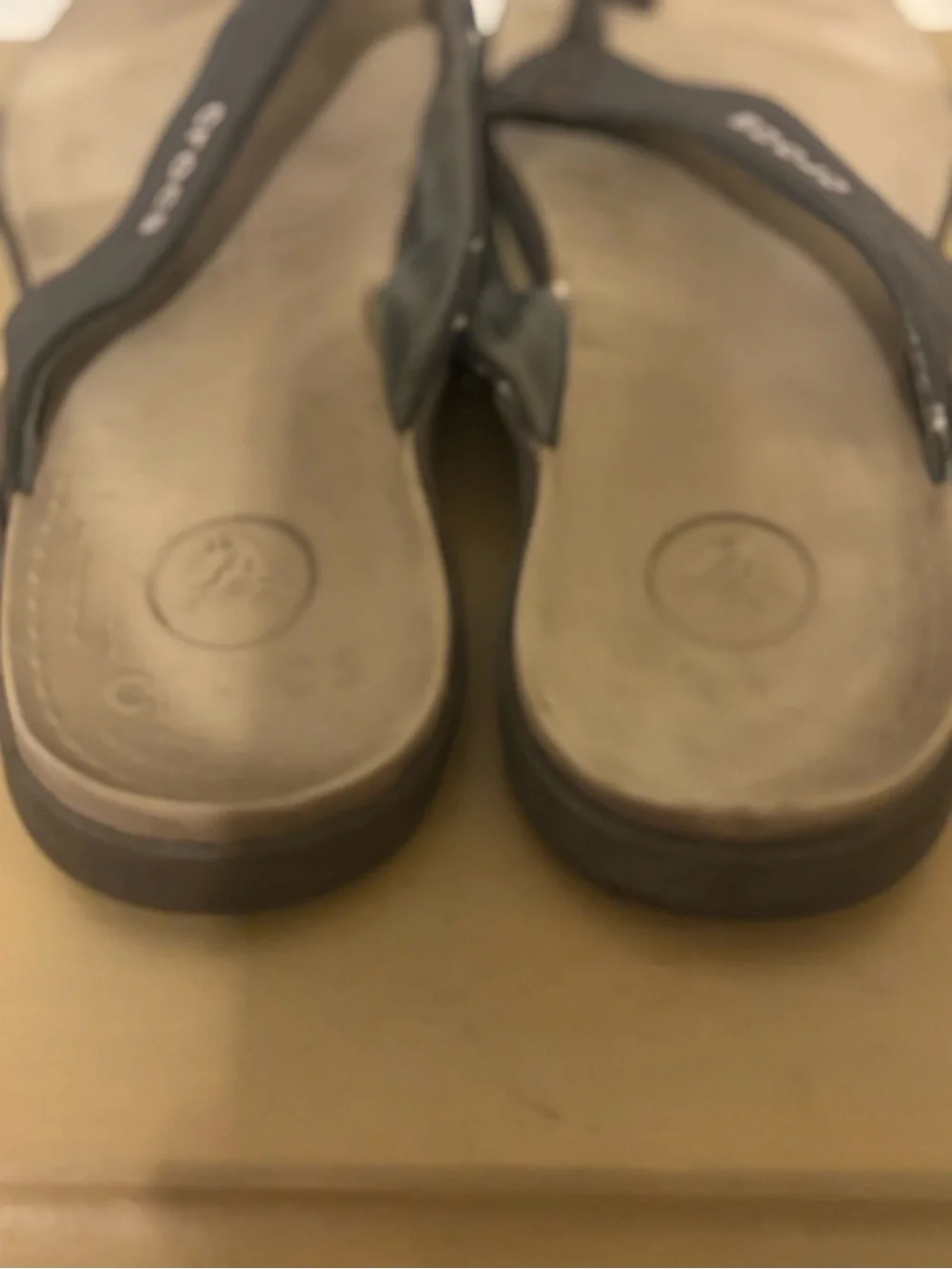 CROCS Brown Men's Sandal Flip-Flops